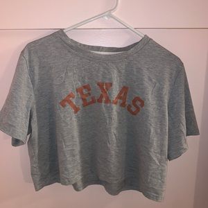 Vintage texas crop top